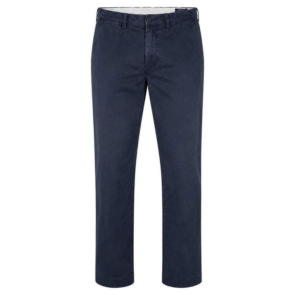 Polo Ralph Lauren Pants Mens 34 Navy Cotton Chino Classic Fit Preppy Career